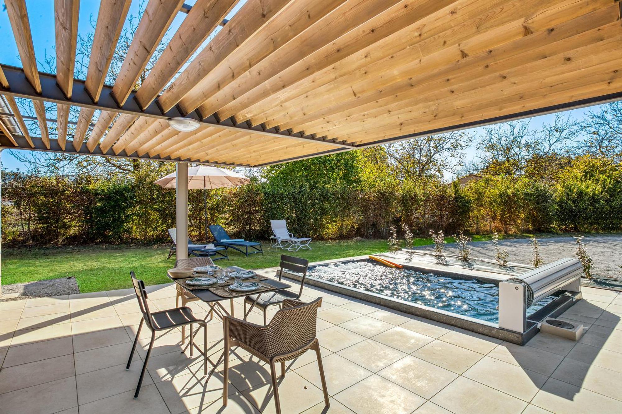 La Plaine Aux Etoiles - Maison Individuelle Avec Piscine Balneo Privative Et Jardin Domme Buitenkant foto